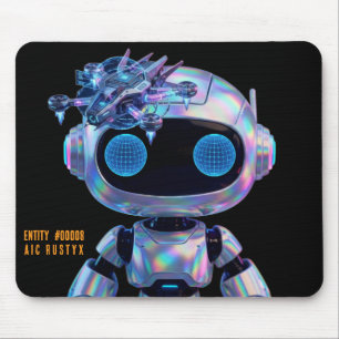 Cyberpunk-AI-Roboter-Mauspad #00008   AIC Rustyx Mousepad