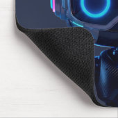 Cyberpunk-AI-Roboter-Mauspad #00009 | AIC Rustyx Mousepad (Ecke)