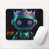 Cyberpunk-AI-Roboter-Mauspad #00010 | AIC Rustyx Mousepad (Mit Mouse)