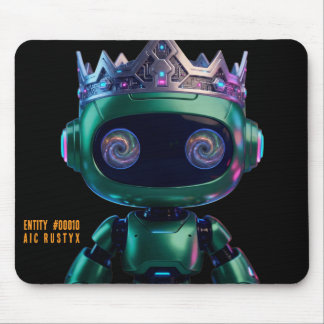 Cyberpunk-AI-Roboter-Mauspad #00010 | AIC Rustyx Mousepad
