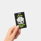 Cyberpunk-Anime-Befürworter, Adam-Schmetter, schlu Ausweis (Handheld)