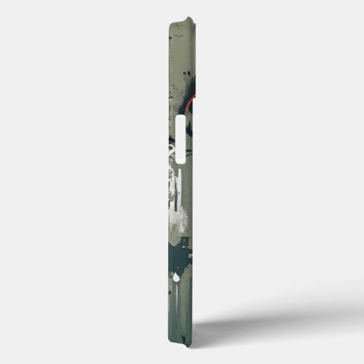 Cyberpunk Anime Girl iPhone Case (Rückseite / Rechts)