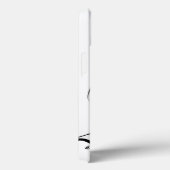 Cyberpunk Anime Girl iPhone Case - Minimalistisch (Rückseite / Rechts)