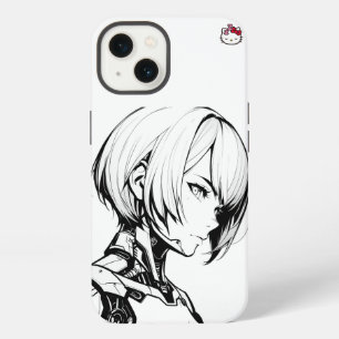 Cyberpunk-Anime-Girl-iPhone-Hülle – minimalistisch iPhone 13 Hülle