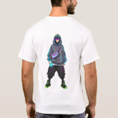 Cyberpunk Anime Streetwear Tokyo Drip T-Shirt (Rückseite)