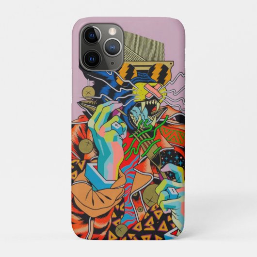 Cyberpunk, Animes, Manga, Säure, Cyber, Kunst, iPh Case-Mate iPhone Hülle (Rückseite)