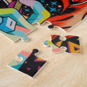 Cyberpunk, Animes, Manga, Säure, Cyber, Kunst, Puzzle (Seite)