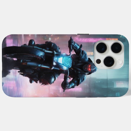 Cyberpunk - Apple iPhone 15 Pro Max Case (Rückseite (Horizontal))