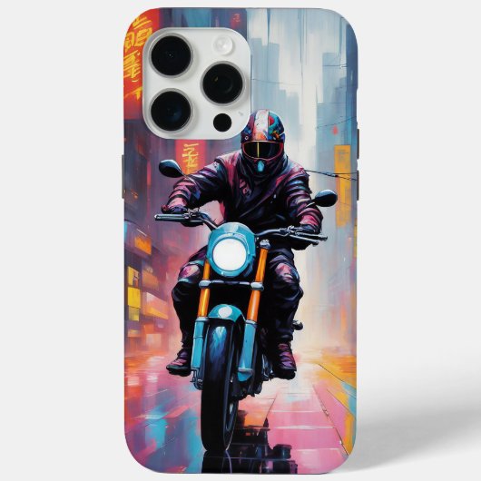 Cyberpunk - Apple iPhone 15 Pro Max Case (Rückseite)