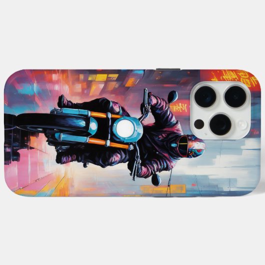 Cyberpunk - Apple iPhone 15 Pro Max Case (Rückseite (Horizontal))