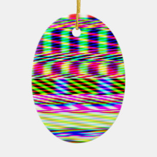 CyberPunk Art (Hinzufügen von Wörtern) Keramik Ornament