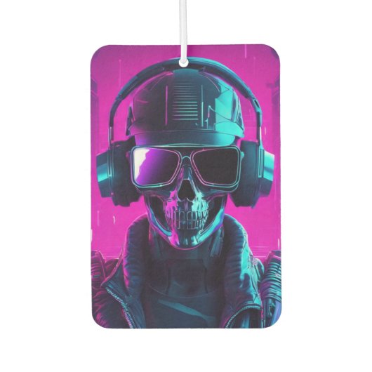 Cyberpunk Autolufterfrischer (Vorderseite)