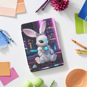Cyberpunk Bunny iPad Pro Cover