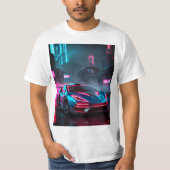 Cyberpunk Car T-Shirt (Vorderseite)
