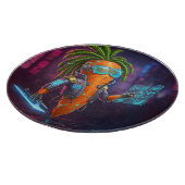 Cyberpunk Carrot Schneidebrett (Ecke)