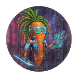 Cyberpunk Carrot Schneidebrett