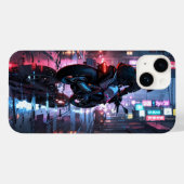 Cyberpunk Case-Mate iPhone Hülle (Rückseite (Horizontal))