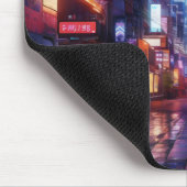 Cyberpunk City Night Mousepad (Ecke)
