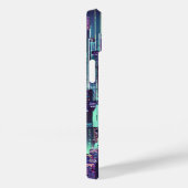 Cyberpunk City Phone Case (Rückseite / Rechts)