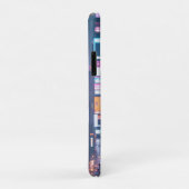 Cyberpunk Cityscape Poster Futuristische Weibliche Case-Mate iPhone Hülle (Hinten/Rechts)