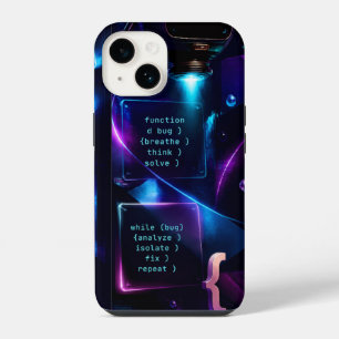 Cyberpunk-Code-Fehlerbehebungscode iPhone 14 Hülle