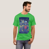Cyberpunk Couple In City girl T-Shirt (Vorne ganz)