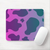 Cyberpunk Cow Print Mousepad (Mit Mouse)