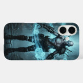 Cyberpunk Cyborg Core Case-Mate iPhone Hülle (Rückseite (Horizontal))