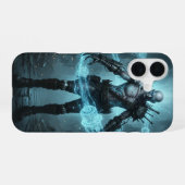 Cyberpunk Cyborg Core iPhone 16 Hülle (Rückseite (Horizontal))