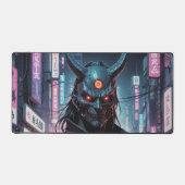 Cyberpunk Demon Samurai Schreibtischunterlage (Vorderseite)