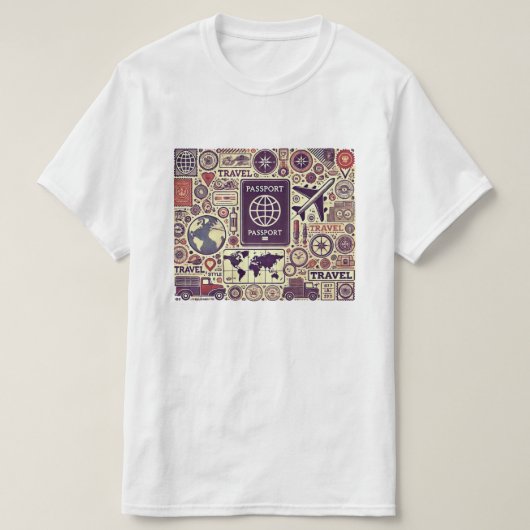Cyberpunk-Design T-Shirt (Design vorne)