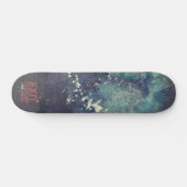 Cyberpunk Exit System Abstract Skateboard Deck (Horizontal)