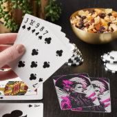 Cyberpunk Femme Fatale Playing Cards Spielkarten (In Situ)