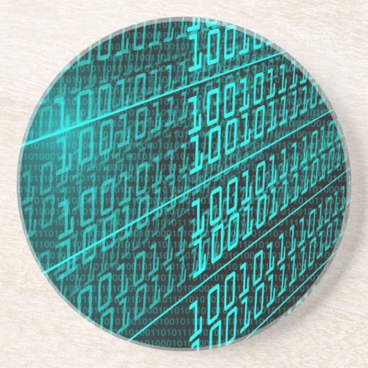 Cyberpunk Futuristic Computer Technology Circuit Getränkeuntersetzer (Vorne)