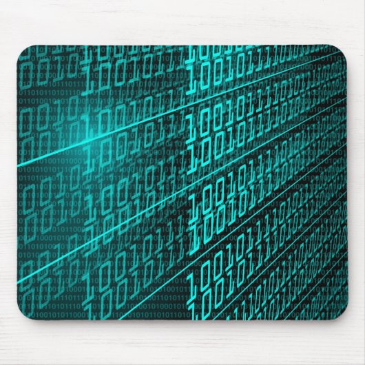 Cyberpunk Futuristic Computer Technology Circuit Mousepad (Vorne)