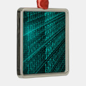 Cyberpunk Futuristic Computer Technology Circuit Ornament Aus Metall (Rechts)