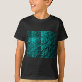 Cyberpunk Futuristic Computer Technology Circuit T-Shirt (Vorderseite)