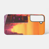 Cyberpunk Galaxy s22 Handy Fall AI Art Samsung Galaxy Hülle (Rückseite (Horizontal))