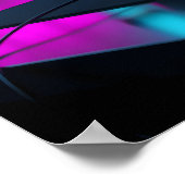 Cyberpunk Gaming Headset Poster (Ecke)