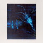 Cyberpunk-Gehirndatenbruch Puzzle (Vertikal)