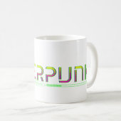 Cyberpunk Genre Lover Kaffeetasse (VorderseiteRechts)