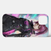 Cyberpunk Girl Case-Mate iPhone Hülle (Rückseite (Horizontal))