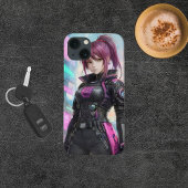 Cyberpunk Girl Case-Mate iPhone Hülle
