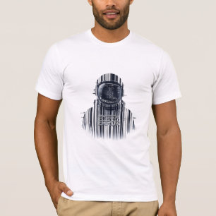 Cyberpunk-Glitch-Astronaut-Systemfehler-Ästhetik T-Shirt