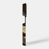 Cyberpunk Glitch iPhone 15 Pro Fall - Neon Lights Hülle (Rechte Seite)