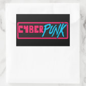 'Cyberpunk' - Glossy Sticker (Tasche)