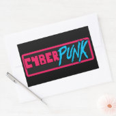 'Cyberpunk' - Glossy Sticker (Umschlag)