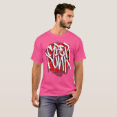 Cyberpunk Graffiti Street Art Gamer Cyber Punk Fut T-Shirt (Vorne ganz)