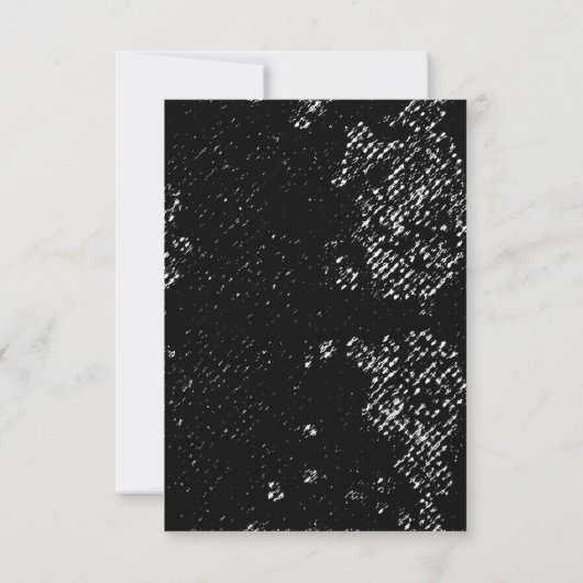 Cyberpunk Grunge Einladung (Rückseite)