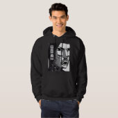 Cyberpunk Hacker Computer Geek design_13 Hoodie (Vorne ganz)
